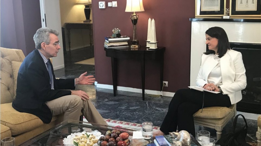 Συνάντηση Κεραμέως με τον πρέσβη των ΗΠΑ – Στο επίκεντρο οι ανταλλαγές φοιτητών