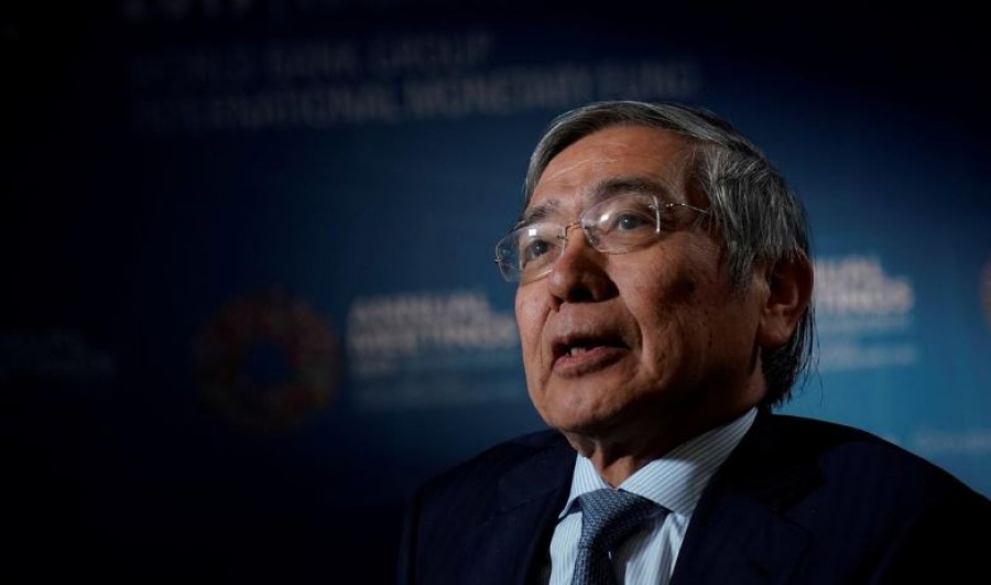 Kuroda (BoJ):  Απαιτείται συνδυασμός μέτρων για την τόνωση της ανάπτυξης στην Ιαπωνία