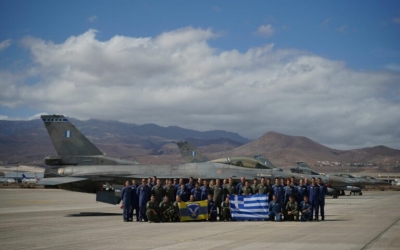 Συμμετοχή Ενόπλων Δυνάμεων στην άσκηση «Ocean Sky 21» στις Κανάριες Νήσους της Ισπανίας