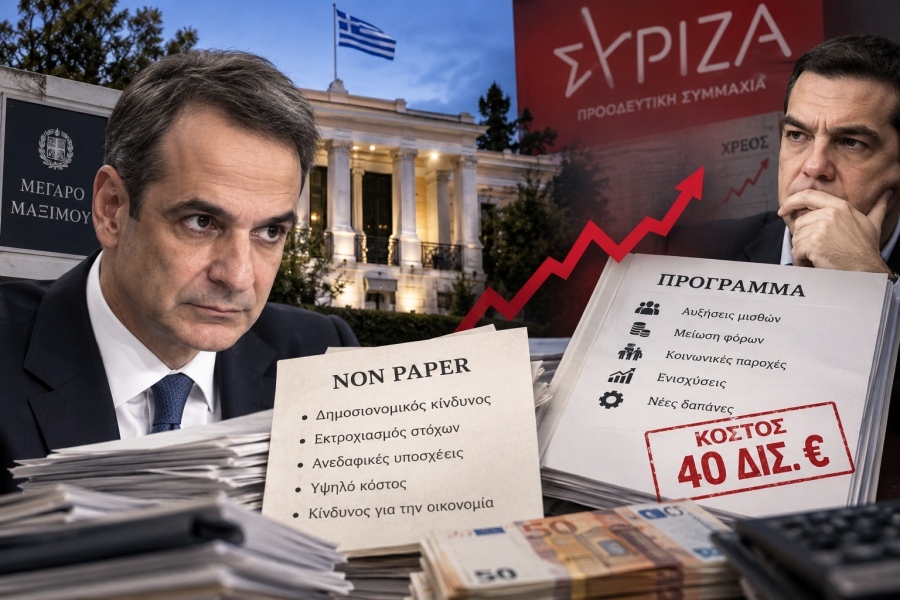 Maximos non-paper claims Tsipras economic plan costs 40 billion