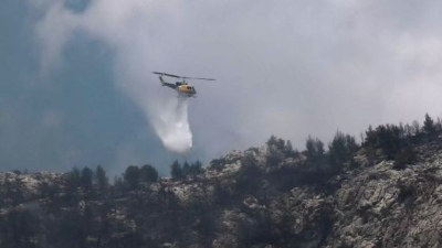 Ρέθυμνο: Υπό μερικό έλεγχο η πυρκαγιά στον Άγιο Βασίλειο