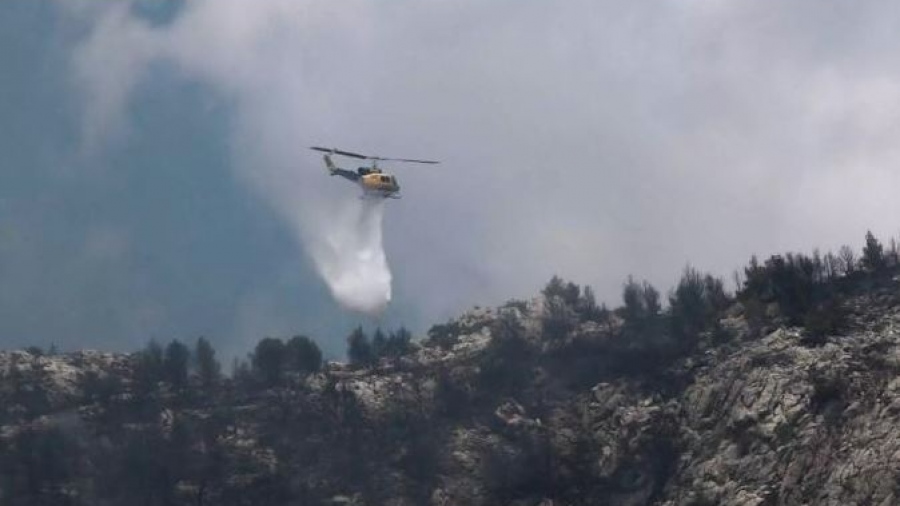 Ρέθυμνο: Υπό μερικό έλεγχο η πυρκαγιά στον Άγιο Βασίλειο