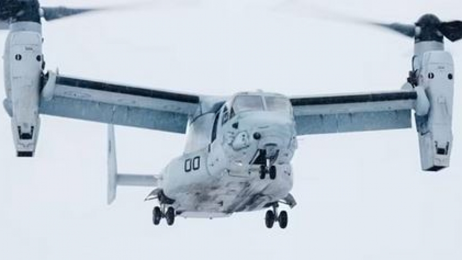 Νορβηγία: Νεκροί οι 4 επιβαίνοντες του αμερικανικού στρατιωτικού αεροσκάφους που συνετρίβη