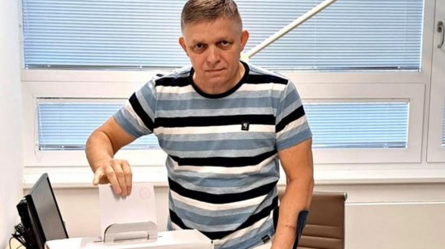 Ευρωεκλογές 2024 - Σλοβακία: Ψήφισε από το νοσοκομείο ο Robert Fico