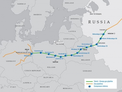 Η Πολωνία κατάσχεσε το μερίδιο της Gazprom στο πολωνικό τμήμα του αγωγού Yamal