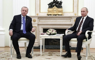 Τηλεφωνική επικοινωνία Putin – Erdogan λίγες ώρες πριν από τις διαπραγματεύσεις