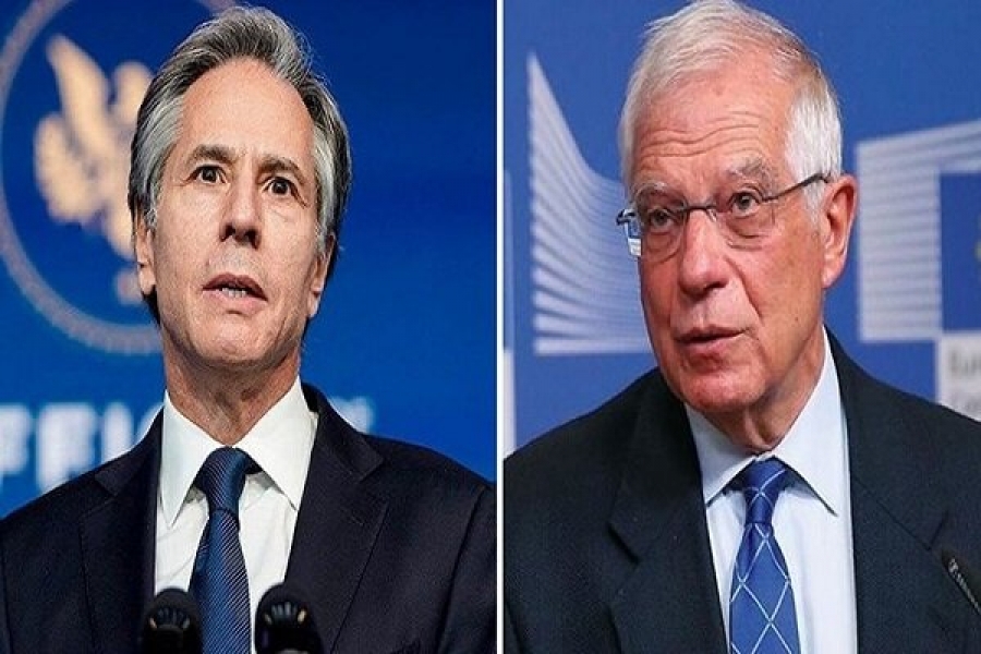 Επικοινωνία Borrell - Blinken: Ανανέωση στρατηγικής σχέσης ΕΕ - ΗΠΑ
