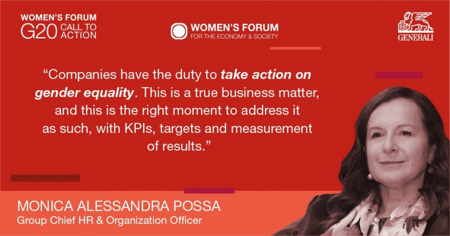 Ο Όμιλος Generali εταίρος του Women’s Forum G20 Italy