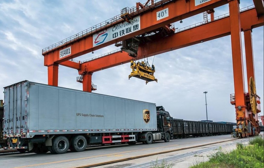 Η νέα σιδηροδρομική υπηρεσία της UPS επιταχύνει το εμπόριο μεταξύ Ευρώπης και Χονγκ Κονγκ