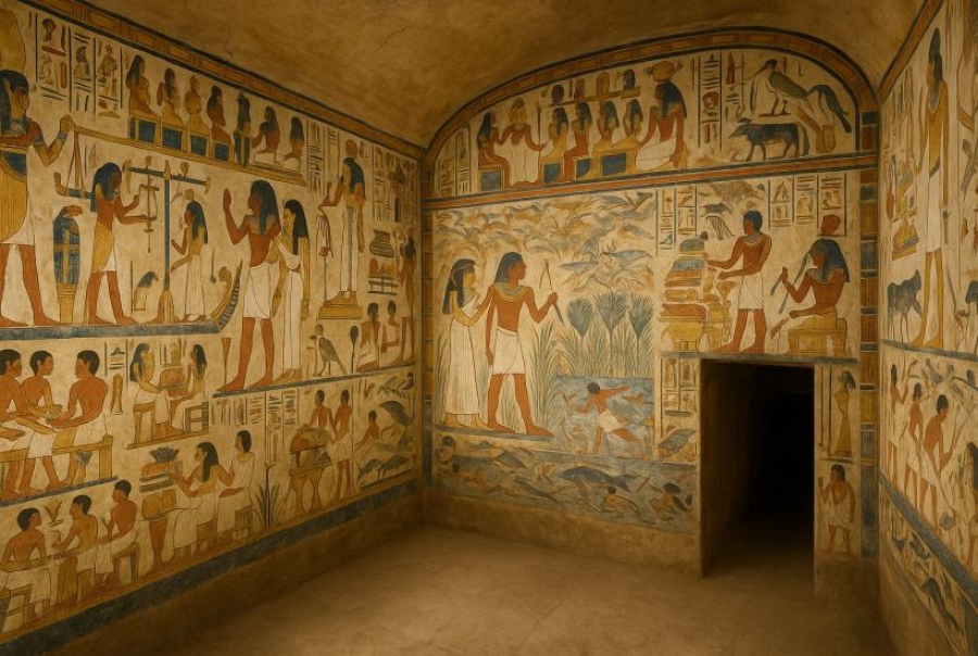 Τα μυστικά της αθανασίας αποκαλύπτουν οι τάφοι των Φαραώ στο Λούξορ