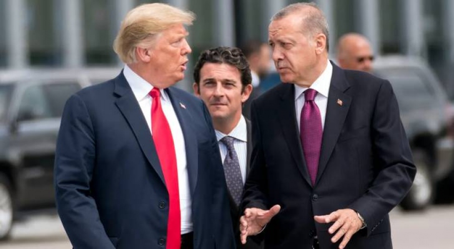 Τηλεφωνική επικοινωνία Erdogan - Trump