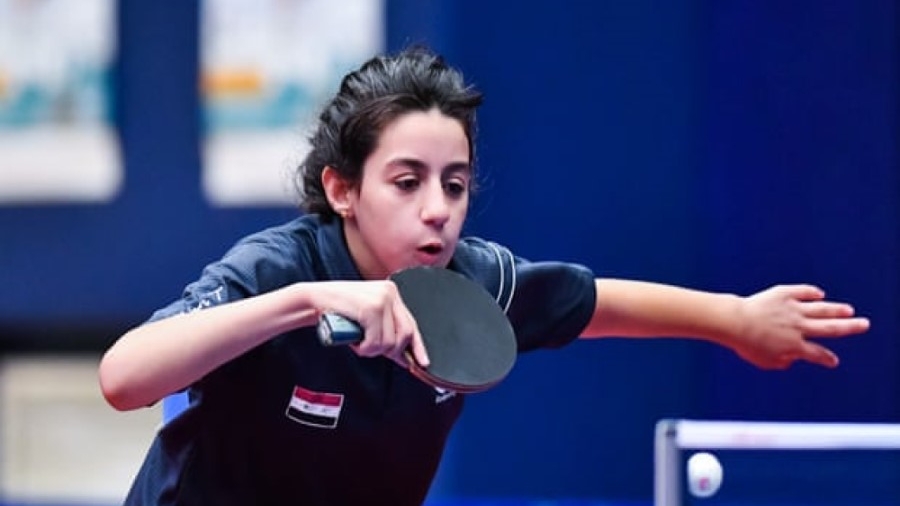 Hend Zaza: Η 12χρονη αθλήτρια πινγκ πονγκ που γράφει ιστορία στους φετινούς Αγώνες!