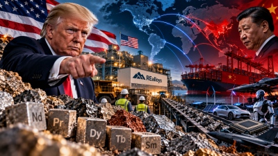 Γιατί ο Trump δεν έχει την πολυτέλεια να χάσει την κούρσα των σπάνιων γαιών – Η REalloys χτίζει μια εναλλακτική αλυσίδα παραγωγής απέναντι στην Κίνα