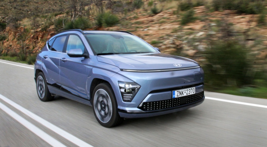 Δοκιμάζουμε το ταλαντούχο Hyundai Kona Electric 218 PS 65,4 kWh