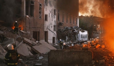 Κίεβο: Σφοδρός ρωσικός βομβαρδισμός στη νότια Ουκρανία με 9 τραυματίες