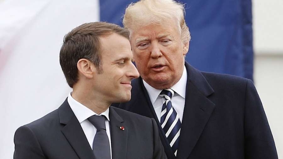 Macron: Απευθύνει ξανά έκκληση στον Trump να μην αποσύρει τις δυνάμεις των ΗΠΑ από την Αφρική