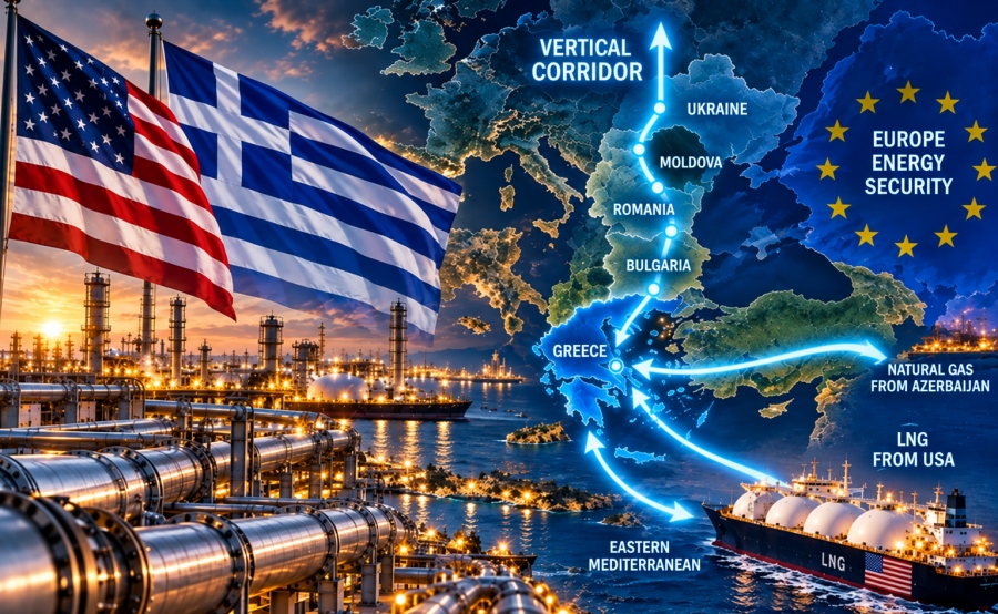 Strong US message on Vertical Corridor: Greece a pillar of European energy security
