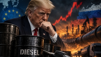 «Diesel, diesel, diesel» - Ο Trump «γονατίζει» μπροστά στην ενεργειακή κρίση - Πιέσεις σε Zelensky για τα χτυπήματα στα διυλιστήρια