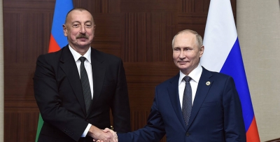 Η ενεργειακή συνεργασία Ρωσίας - Αζερμπαϊτζάν το αντικείμενο τηλεφωνικής επικοινωνίας Putin - Aliyev
