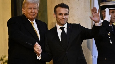 Υψώνει ανάστημα στον Trump ο Macron - Απειλεί με αντίποινα αν αυξηθούν οι δασμοί