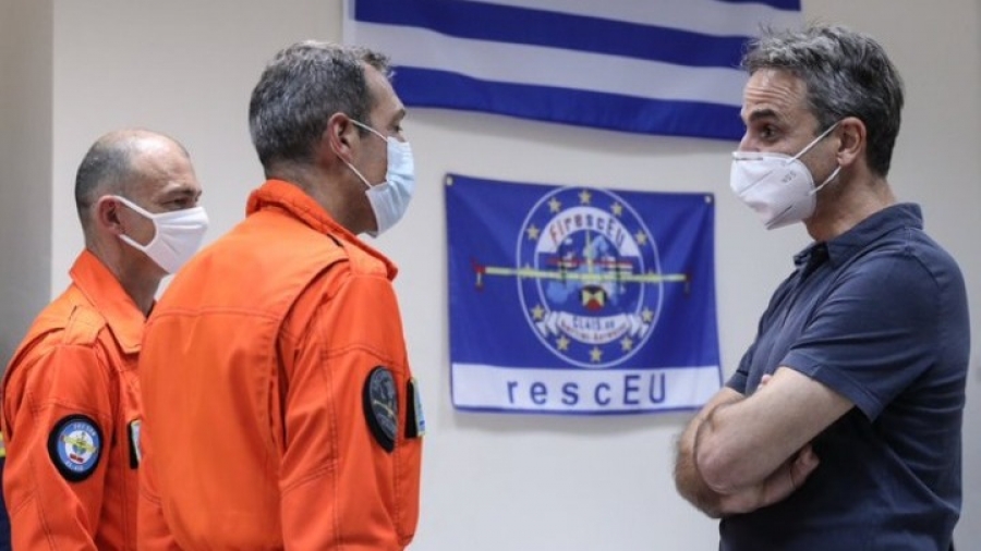 Ο Μητσοτάκης ευχαριστεί τις χώρες που έστειλαν βοήθεια στην Ελλάδα για την αντιμετώπιση των πυρκαγιών
