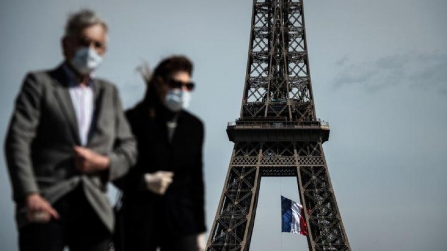 Η Γαλλία ανακοίνωσε ρεκόρ 232.200 νέων κρουσμάτων κορωνοϊού
