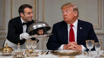 Ο Macron… στρώνει τραπέζι στον Trump, με κυρίως πιάτο την Ουκρανία - Η Βρετανία βυθίζεται στο χάος, η Δύση καταρρέει εκ των έσω