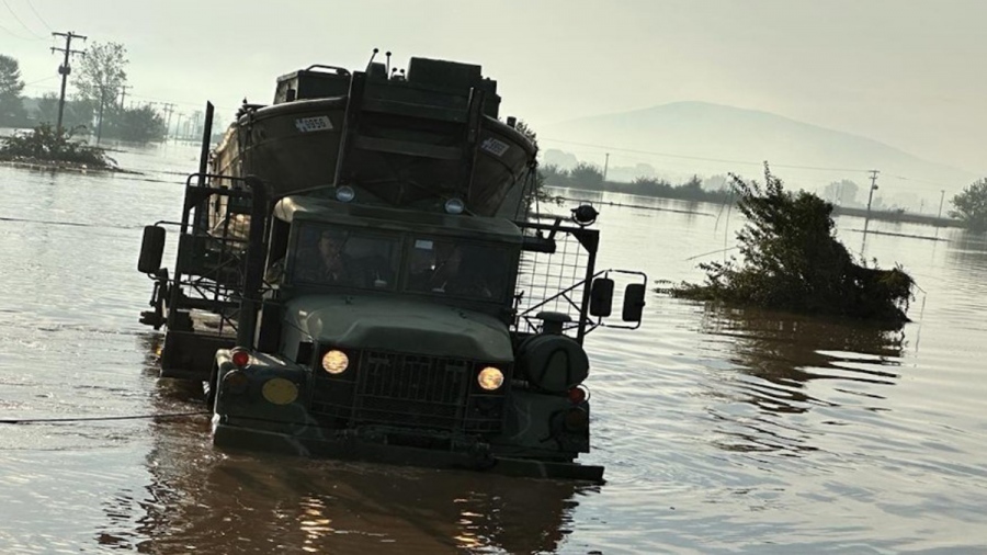 Σε κατάσταση αυξημένης επιφυλακής τα Ειδικά Τάγματα Αντιμετώπισης Καταστροφών στον Έβρο