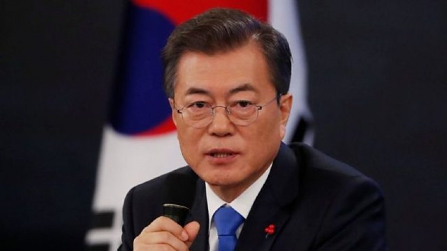 Moon Jae in (Ν. Κορέα): Η Β. Κορέα δεν έχει κλείσει την πόρτα των διαπραγματεύσεων με τις ΗΠΑ