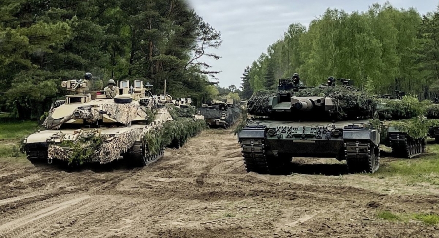 Πανικός στο ΝΑΤΟ, χάνουν οι Ουκρανοί – Στέλνουν εσπευσμένα γερμανικά τανκς Leopard και αμερικανικά Αbrams