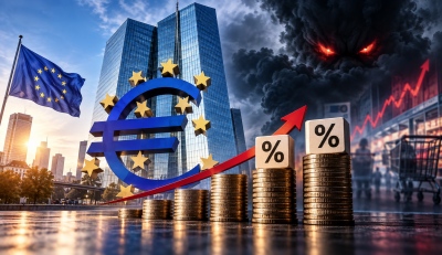 Τα «καλά νέα» στην Ευρωζώνη κρύβουν τον πληθωριστικό εφιάλτη – Έρχονται δύο αυξήσεις επιτοκίων από την ΕΚΤ