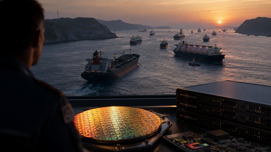Strait of Hormuz shutdown chokes global helium supply threatening AI chip manufacturing