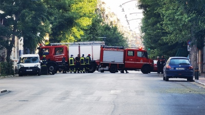 Έκρηξη αυτοσχέδιου μηχανισμού στην Τεκτονική Στοά στην Αχαρνών – Μικρές υλικές ζημιές