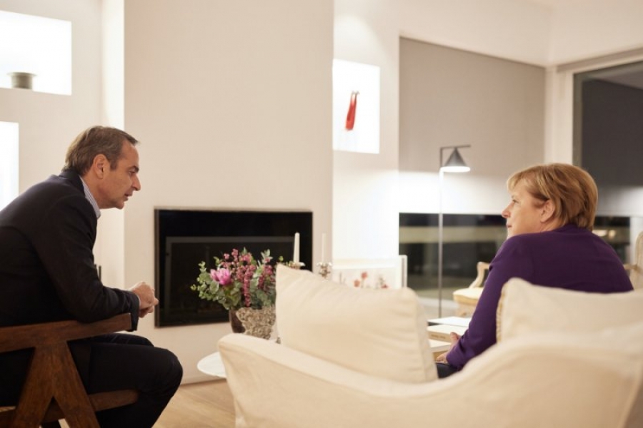 FAΖ για συνάντηση Μητσοτάκη - Merkel: Από το ναδίρ των ελληνογερμανικών σχέσεων του 2012, στις συγκρούσεις του 2021