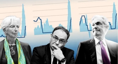 Οι κεντρικές τράπεζες αδυνατούν να σκοτώσουν το «θηρίο» του πληθωρισμού – Μάταια ματώνει η οικονομία από τις αυξήσεις επιτοκίων