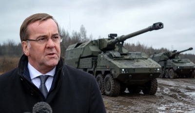 RCH 155 howitzers already in Ukraine, Pistorius reveals