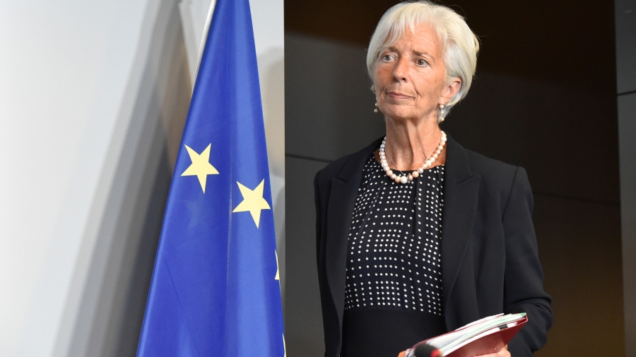 Lagarde: Έξοδος από τα αρνητικά επιτόκια έως το τέλος του γ' 3μηνου του 2022
