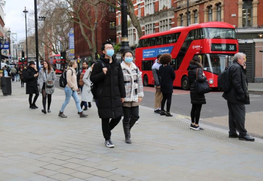 Βρετανία: Σε υψηλό 7 μηνών τα νέα κρούσματα, στις 42.302 (14/7)