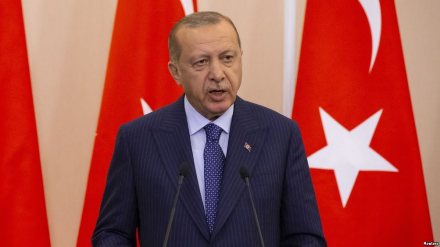 Ντελίριο προκλήσεων από τον Erdogan: Θα ρίξω τους Έλληνες στη θάλασσα