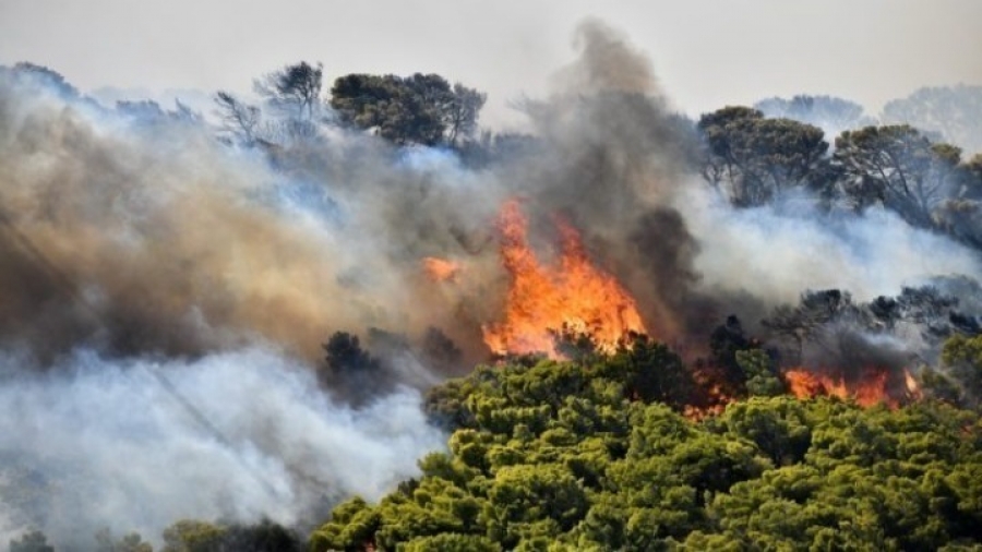 Πυρκαγιές σε Ρέθυμνο και Ηράκλειο