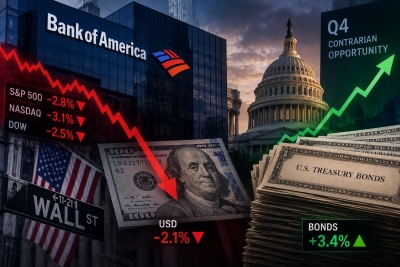 Bank of America: Έρχεται «βόμβα» στις αγορές – Οι Δημοκρατικοί θα γκρεμίσουν μετοχές και δολάριο, τα ομόλογα το μεγάλο στοίχημα