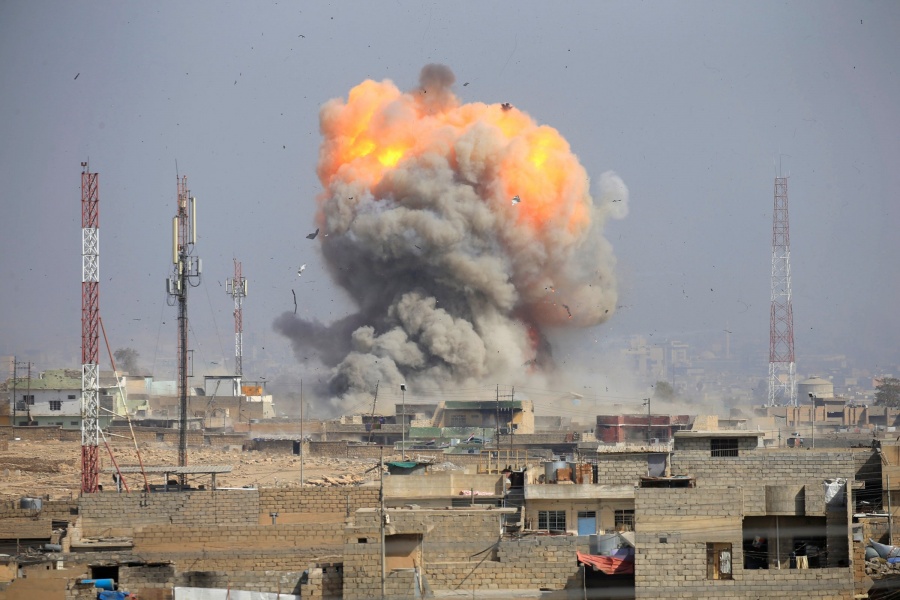 Η Πολεμική Αεροπορία του Ιράκ έπληξε στόχους του Ισλαμικού Κράτους στη Συρία