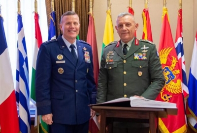 Επίσκεψη Αρχηγού ΓΕΕΘΑ στο Ανώτατο Στρατηγείο Συμμαχικών Δυνάμεων Ευρώπης - Σειρά συναντήσεων