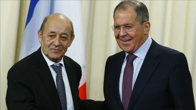 Ουκρανία: Τηλεφωνική επικοινωνία θα έχουν οι υπουργοί Εξωτερικών Ρωσίας – Γαλλίας στις 21/2