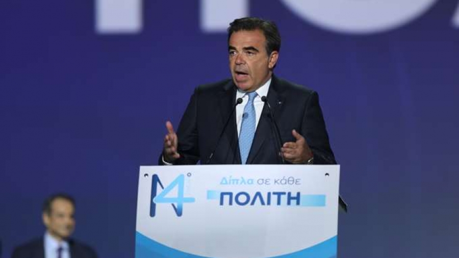 Συνέδριο ΝΔ - Σχοινάς: Να σταθούμε απέναντι σε αυταρχικούς γείτονες, απολυταρχικούς φίλους, λαϊκιστές των άκρων και υπερεθνικιστές