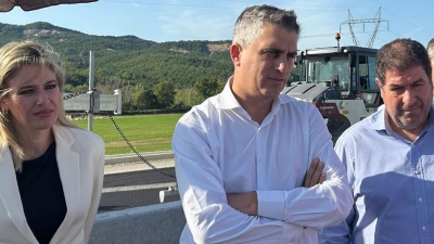 Στα Γρεβενά ο Δήμας - Αυτοψία στο υπό κατασκευή βόρειο τμήμα του Αυτοκινητόδρομου Κεντρικής Ελλάδος (Ε65)