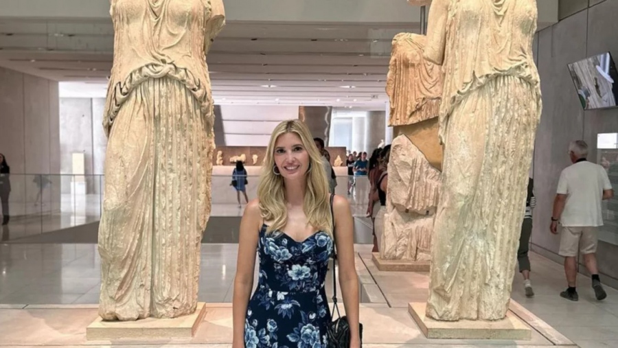 Η Ivanka Trump στην Αθήνα: «Ένιωσα δέος», έγραψε μετά την επίσκεψη στην Ακρόπολη