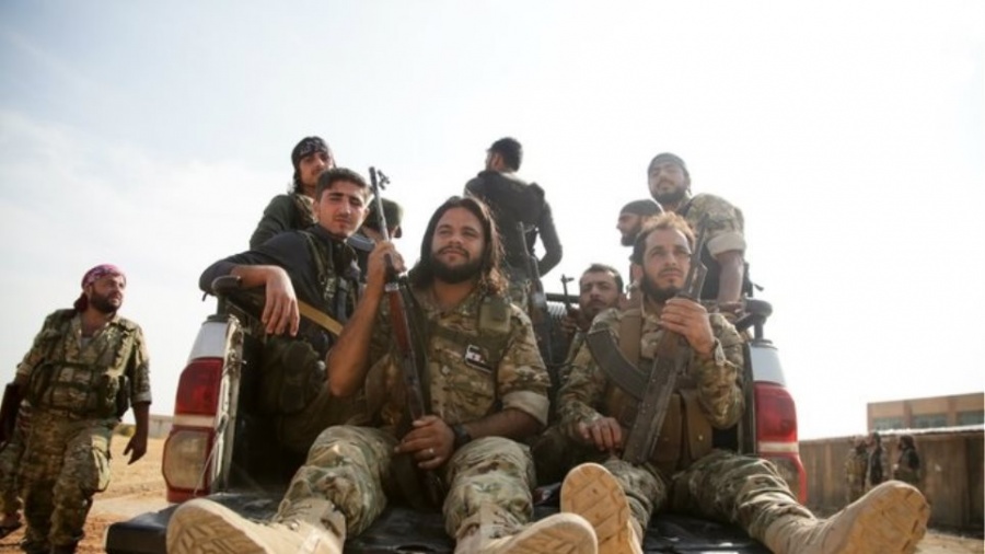 Σύροι αντάρτες υπογράφουν συμβάσεις για να εργαστούν ως «σωματοφύλακες» του τουρκικών δυνάμεων στη Λιβύη