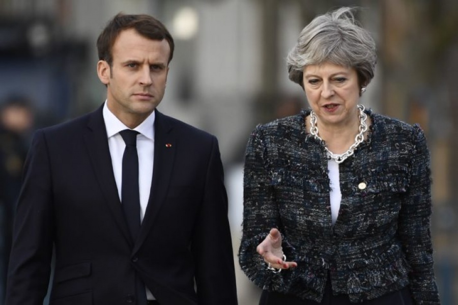 Συνάντηση Macron με May την Παρασκευή (3/8) - Στο επίκεντρο το Brexit