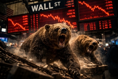 The Big Short: Hedge funds bet on Wall Street collapse as AI sows panic